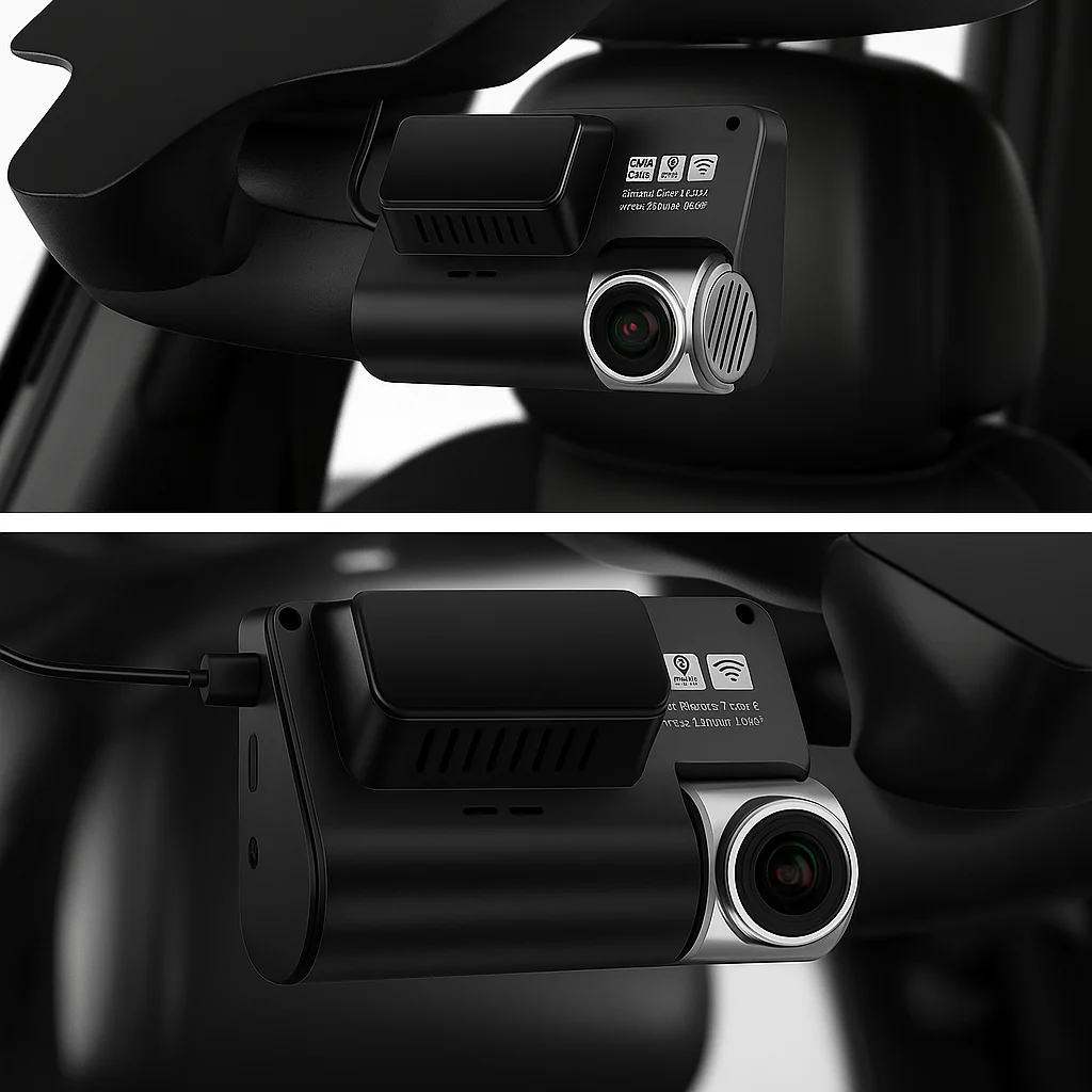 Trendtronics Car 4K Dashcam Pro with Sony STARVIS 2 IMX675 Sensor | Dual ChannelNight Vision | 5MP UHD Front (140°), 2MP FHD Rear | 3.2" LCD | Wi-Fi, Mic - Image 3